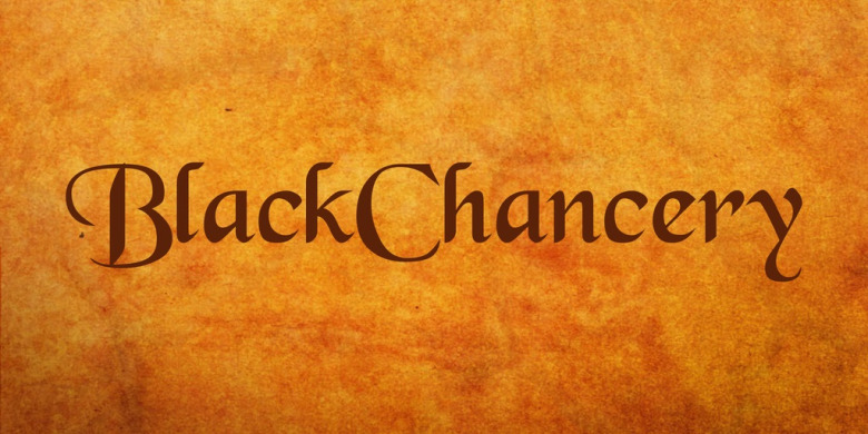 BlackChancery Font