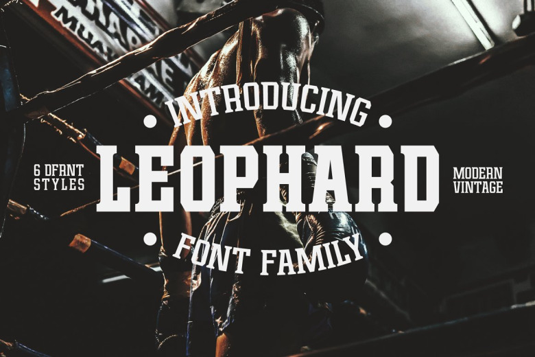 Leophard Font