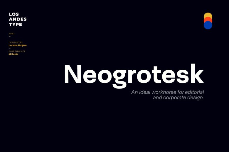 Neogrotesk Font