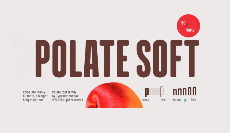 Polate Soft Font 1