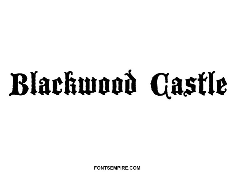 Blackwood-Castle-Font-Family