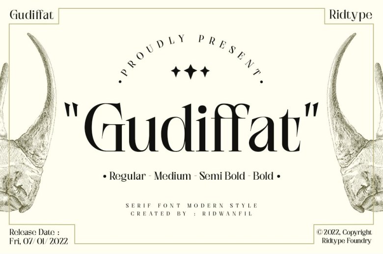 Gudiffat Font