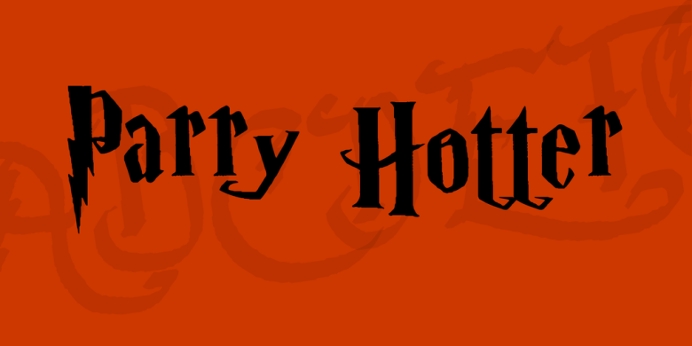 Parry Hotter Font