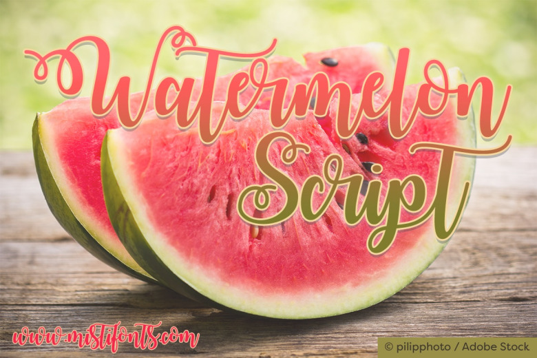Watermelon Script Demo Font 1