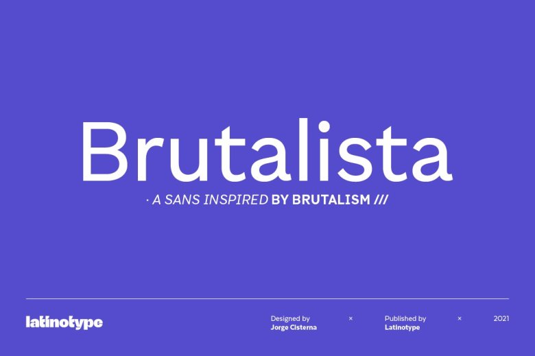 Brutalista Font
