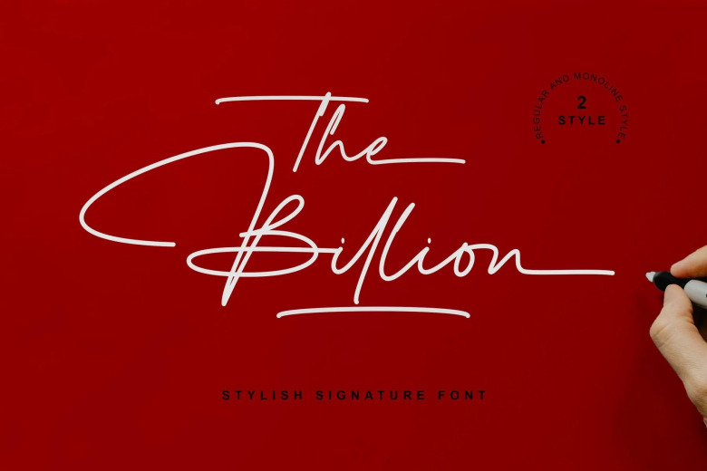 The Billion Font