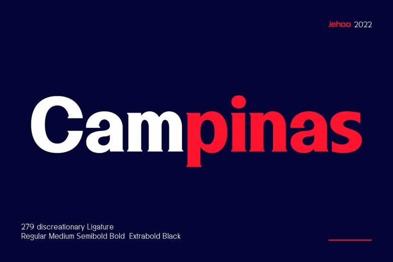 Campinas Serif Font
