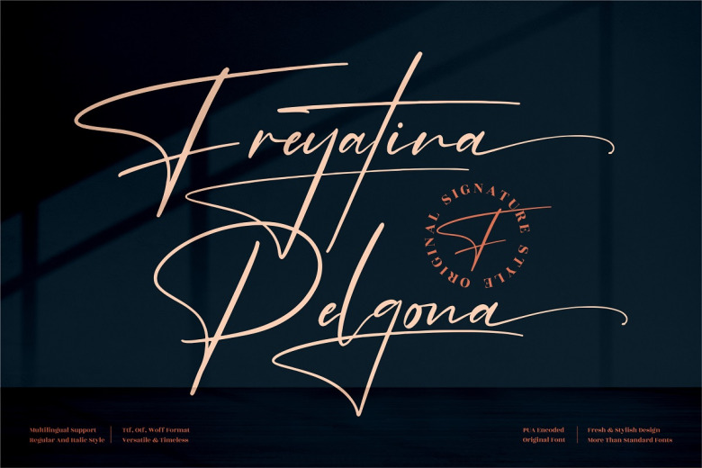 Freyatina Pelgona Font