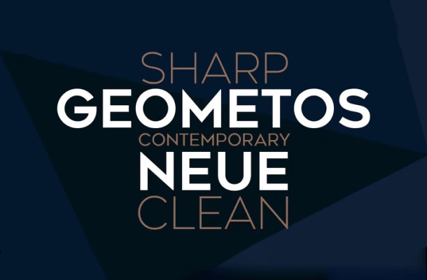 Geometos Neue Font 1