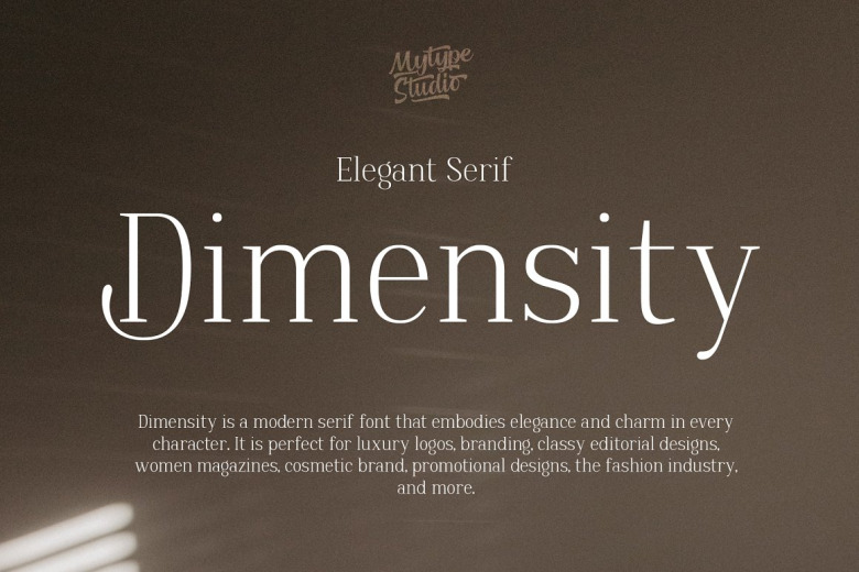 Dimensity Font