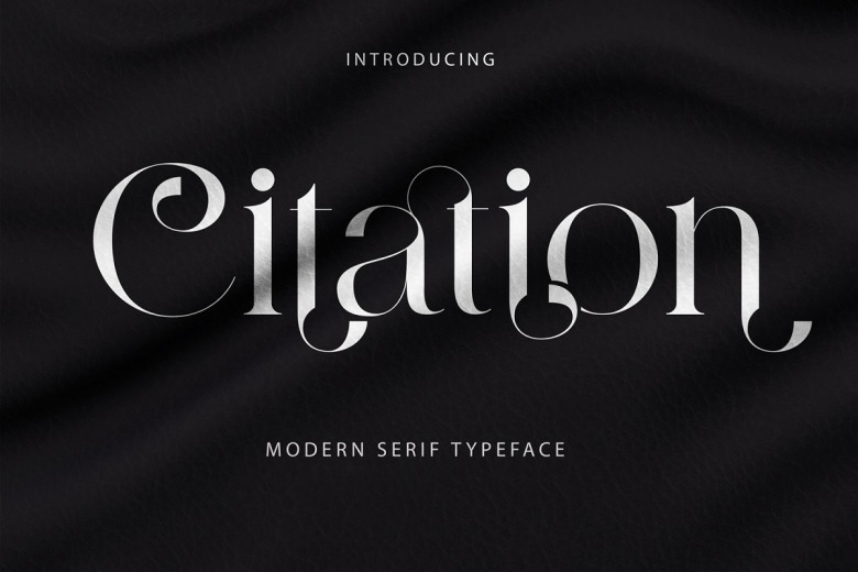 Citation Font