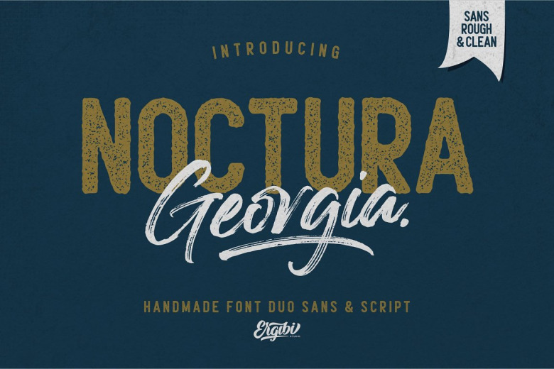 Noctura Georgia Font