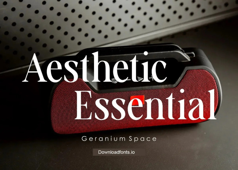 Aesthetic Essential Font