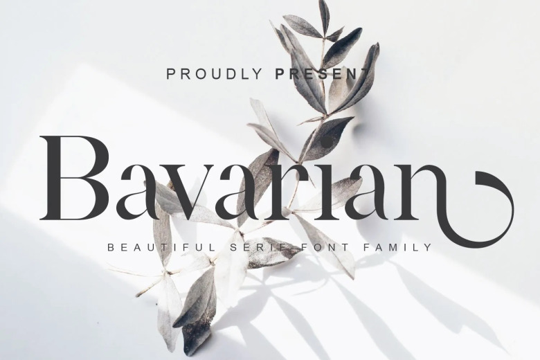 Bavarian Serif Font