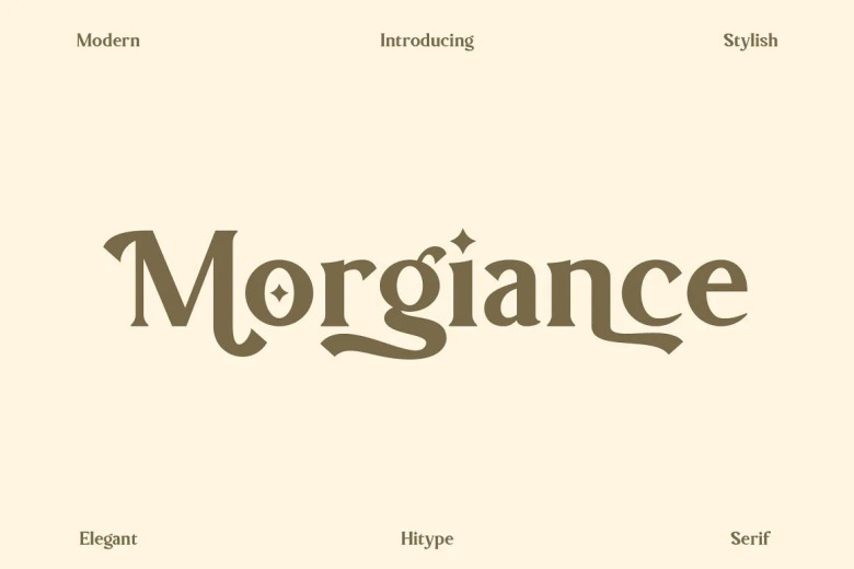 Morgiance Font
