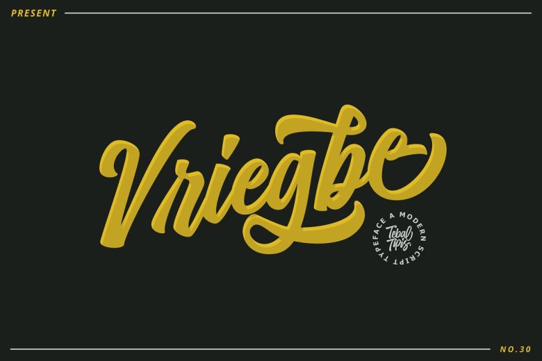 Vriegbe Font