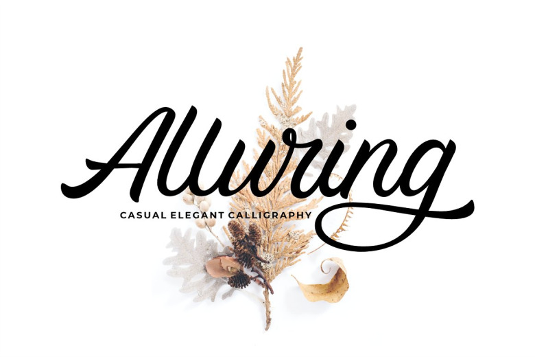 Alluring Font