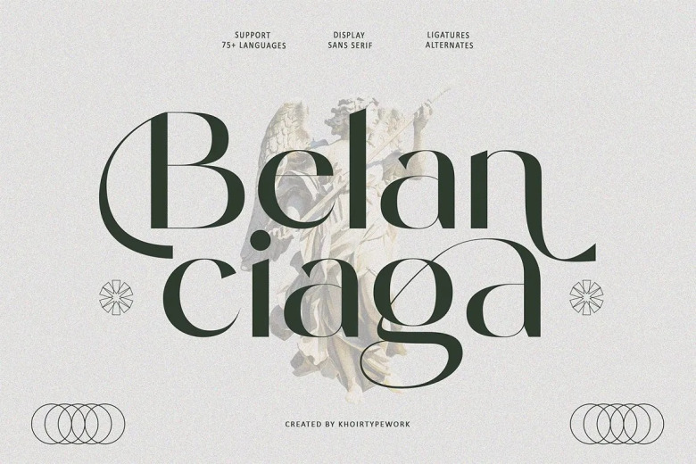 Belanciaga Font