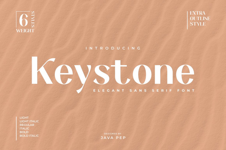 Keystone Font