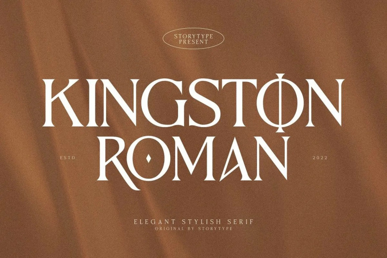 Kingston Roman Font
