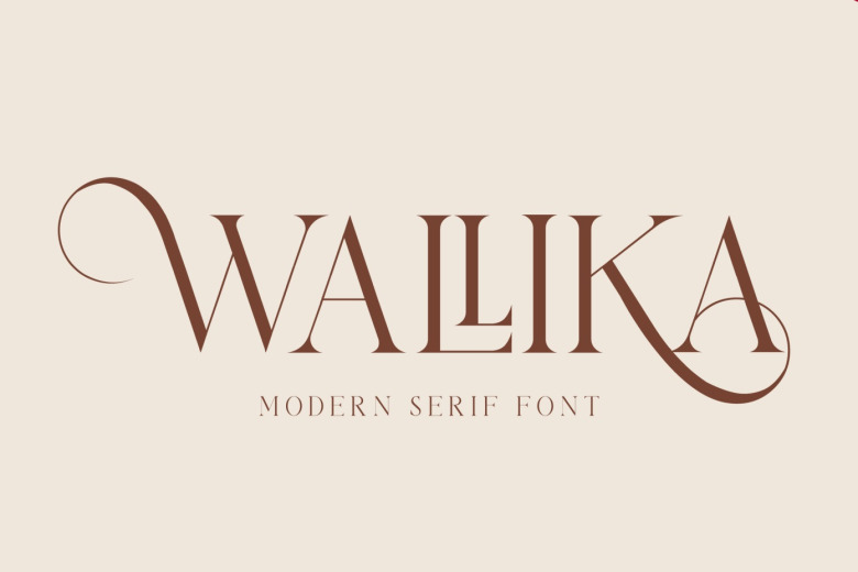Wallika Modern Font