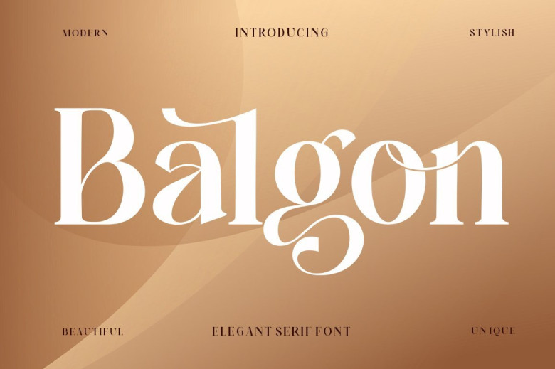 Balgon Font