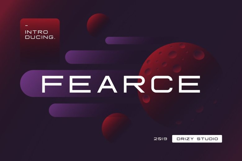 Fearce Font