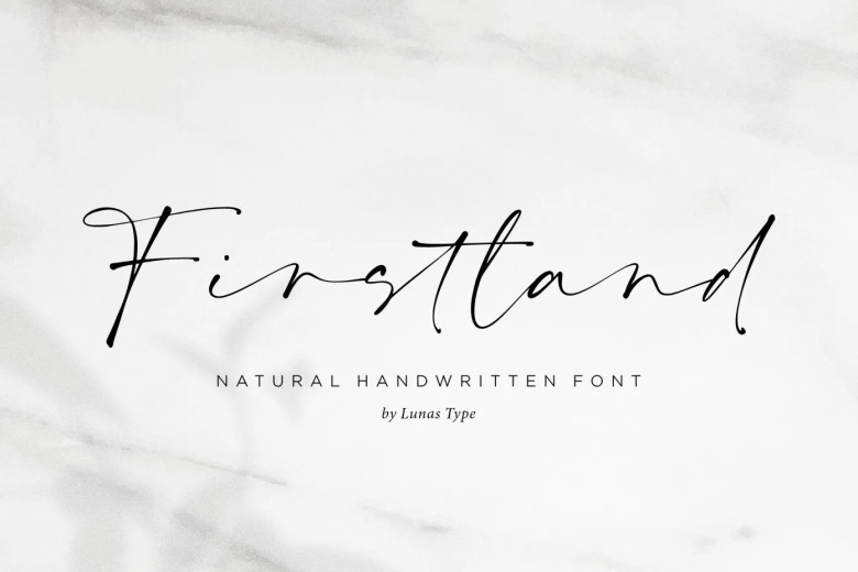 Firstland Font