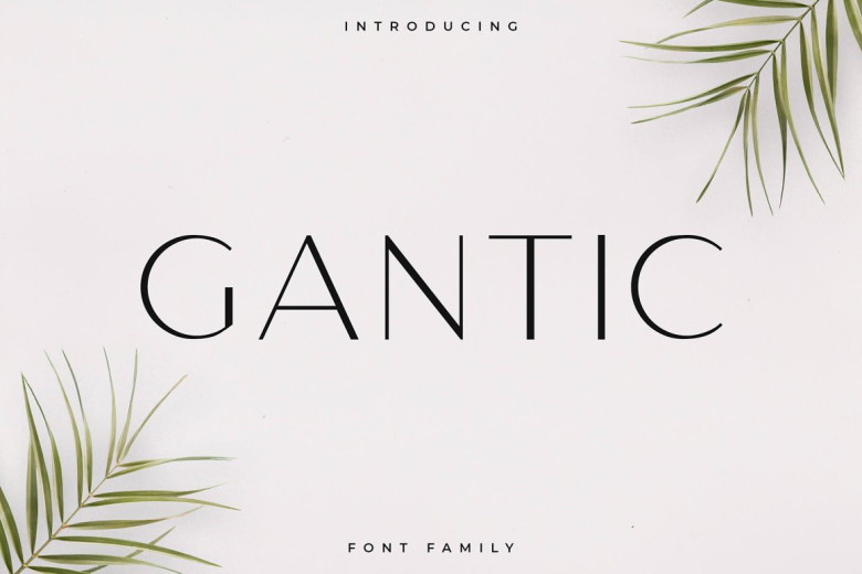 Gantic Font