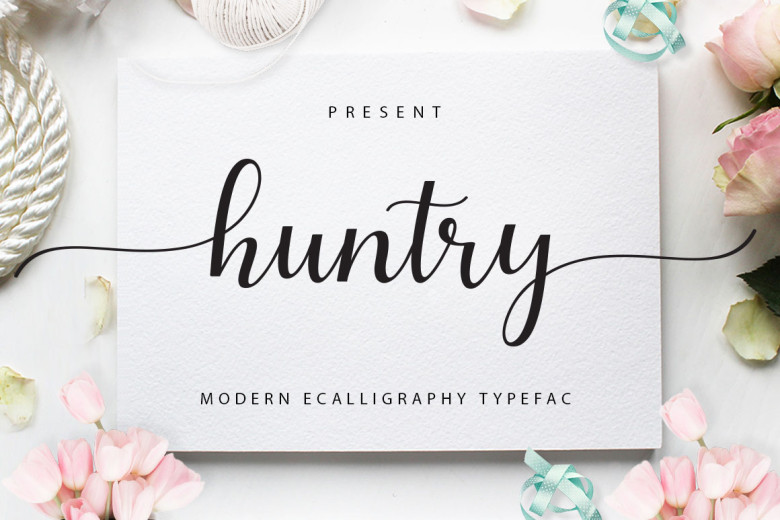 Huntry Font