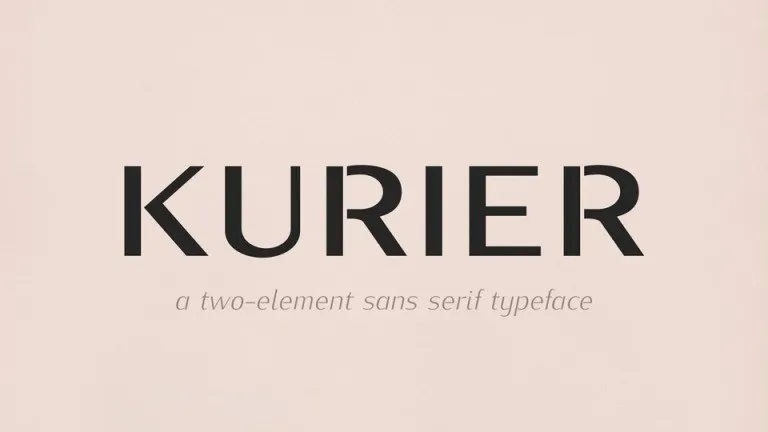 Kurier Font