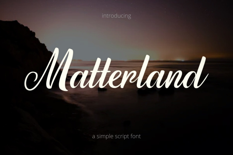 Matterland Font