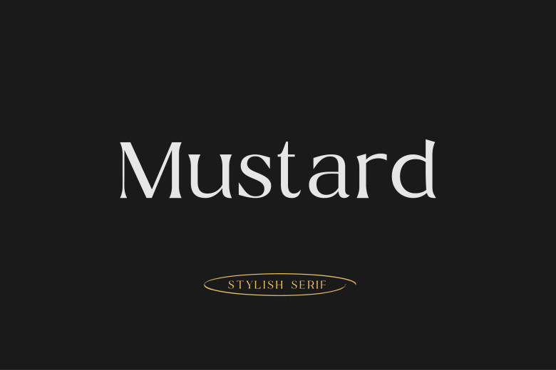 Mustard Font