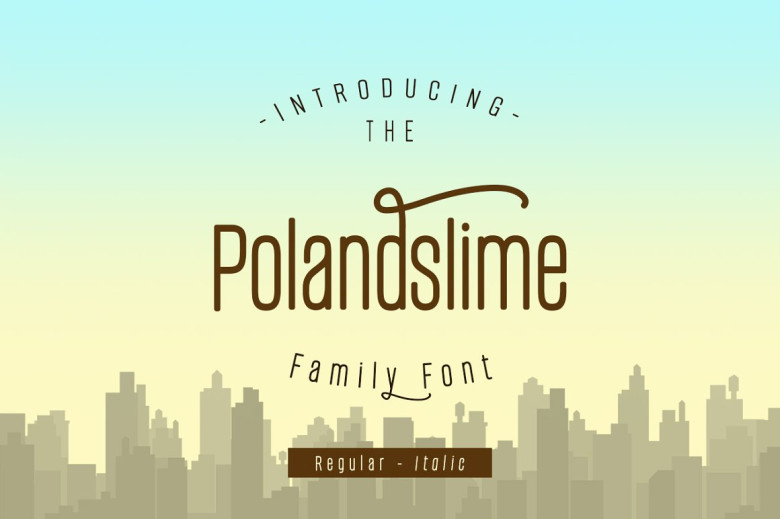 Polandslime Font