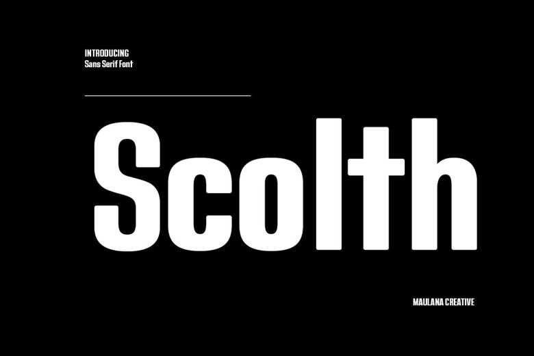 Scolth Font