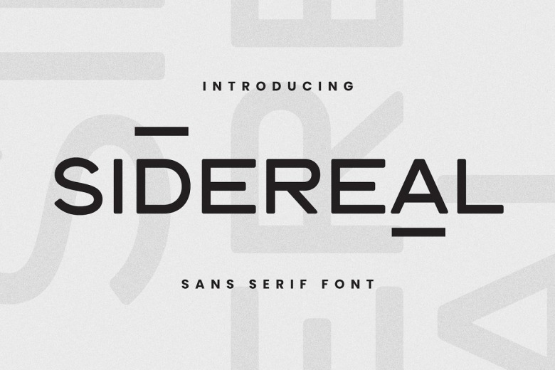 Sidereal Font