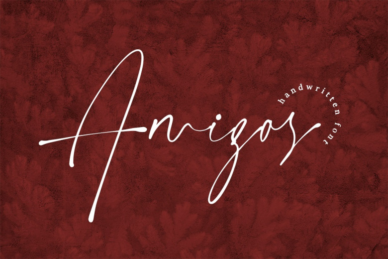 Amigos Signature Font