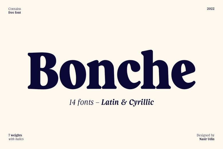 Bonche Font