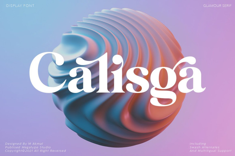 Calisga Font