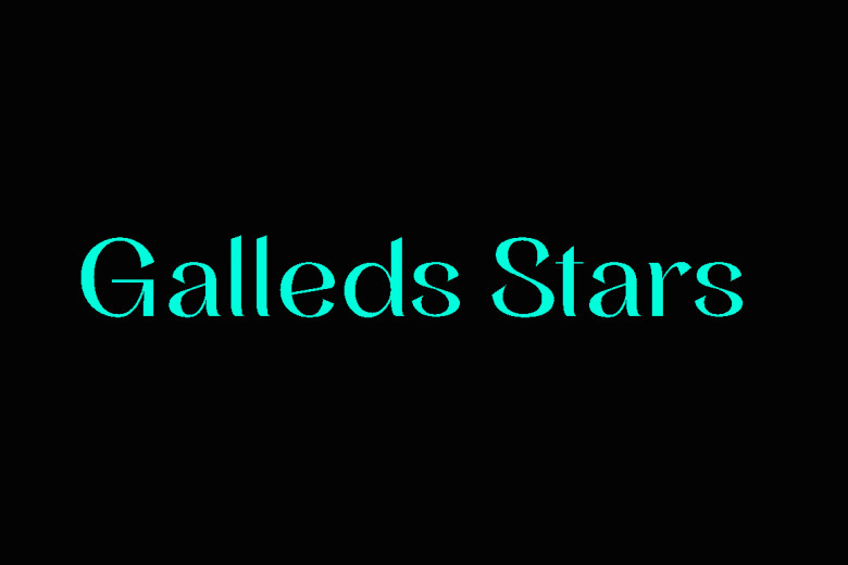 Galleds Stars Font