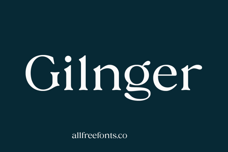 Gilnger Font
