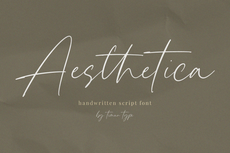 Aesthetica Handwritten Font