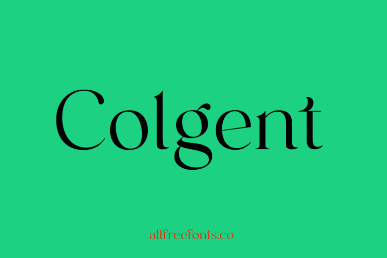 Colgent Font