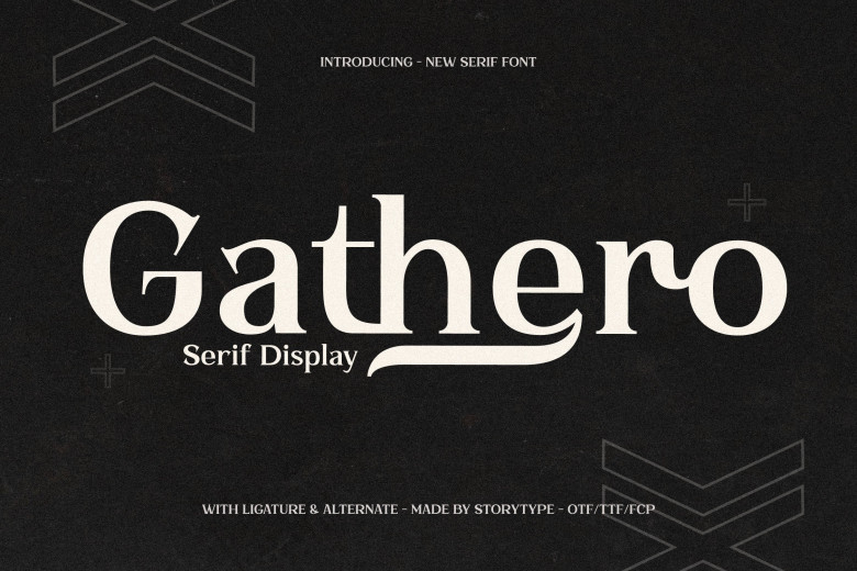 Gathero Font