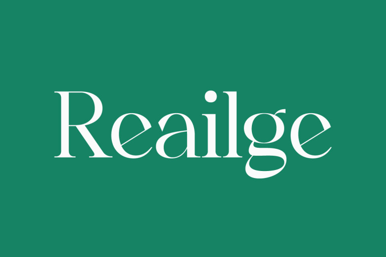 Reailge Font