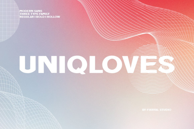 Uniqloves Font