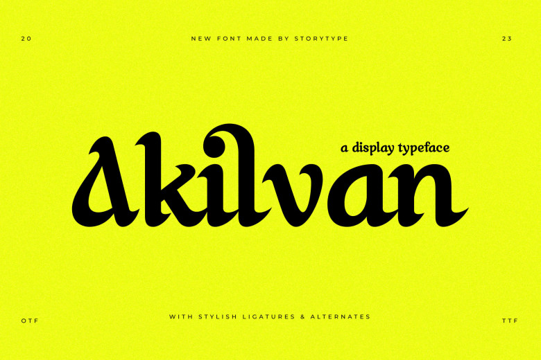Akilvan Font