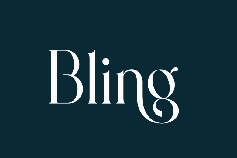 Bling Font