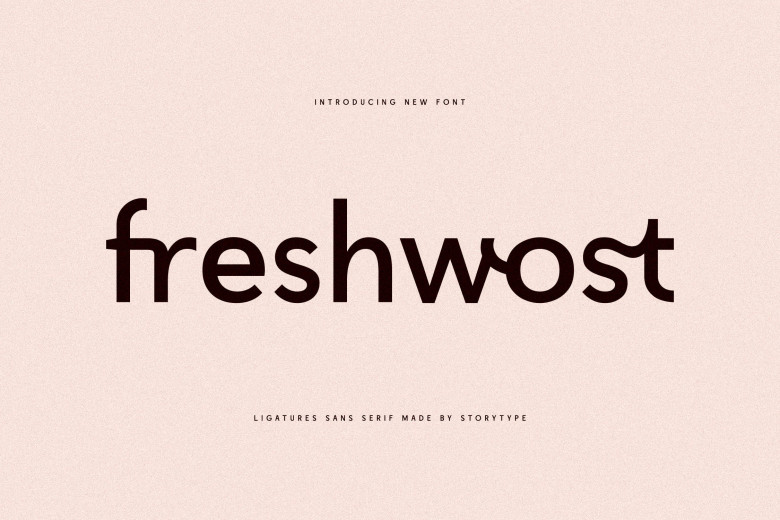 Freshwost Font