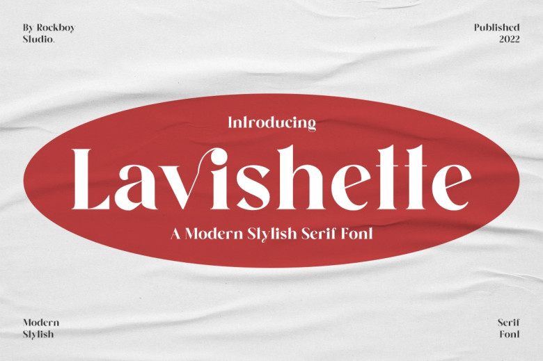 Lavishette Font
